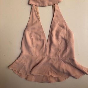 So “Fem” cream colored Top